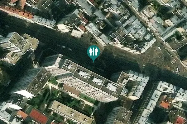 Satellite view of Rue d'Alésia 189 Toilet