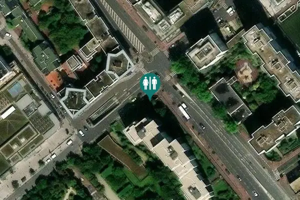 Satellite view of Rue Victor Hugo 15 Toilet