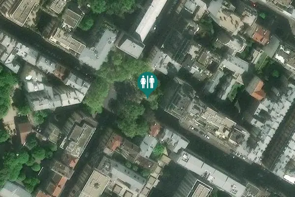 Satellite view of Rue du Théâtre Toilet