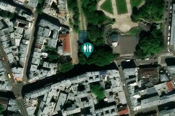Satellite view of Place Suzanne Valadon 4 Toilet