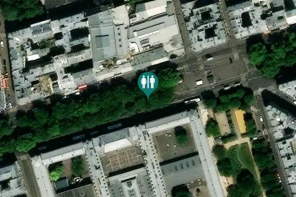 Satellite view of Paris Toilet