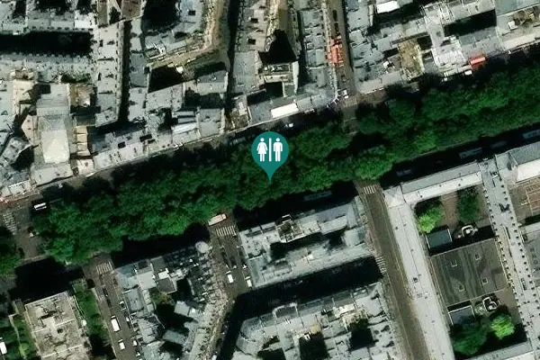Satellite view of Promenade Michou Toilet