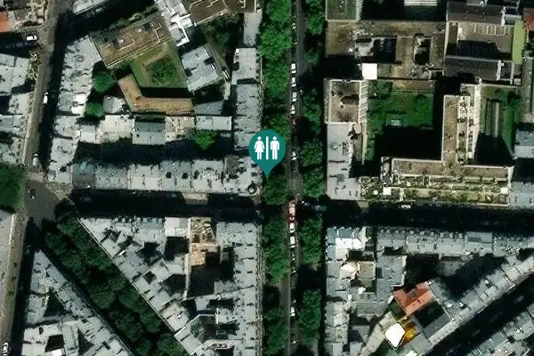 Satellite view of Boulevard Barbès 43 Toilet