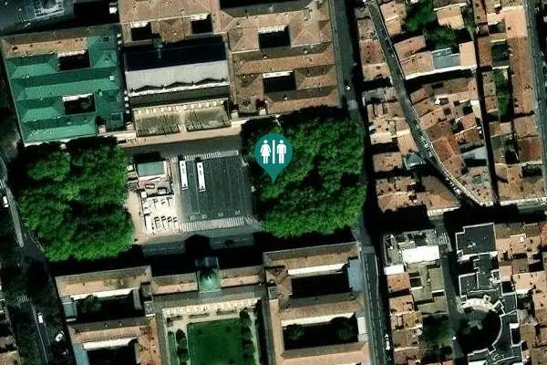 Satellite view of Place de la République Toilet