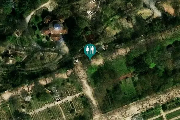 Satellite view of Allée Cuvier Toilet