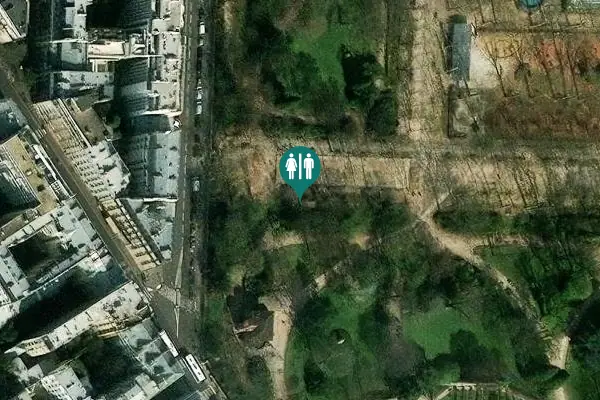 Satellite view of Rue Guynemer 40 Toilet