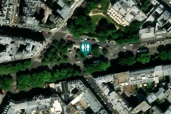 Satellite view of Place Georges Guillaumin Toilet