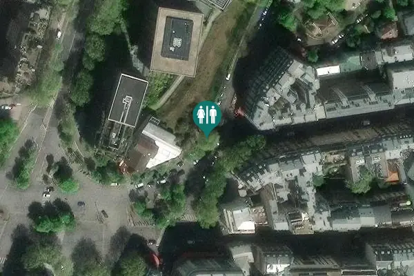 Satellite view of Boulevard de Montmorency 101 Toilet