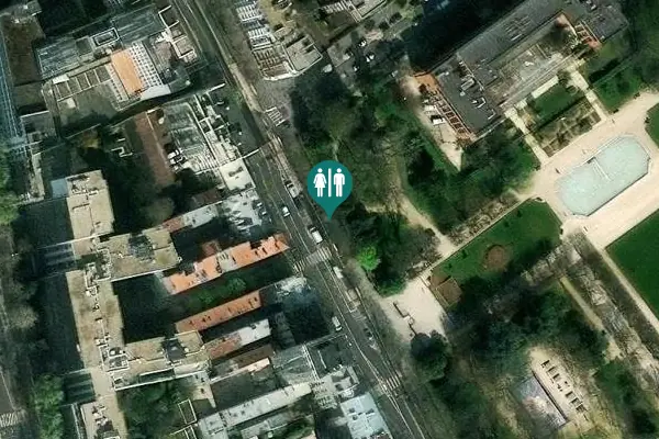 Satellite view of Avenue de Choisy Toilet