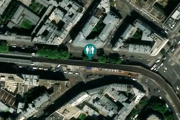 Satellite view of Boulevard de la Villette Toilet