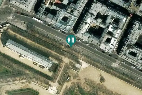 Satellite view of Terrasse du Jeu de Paume Toilet