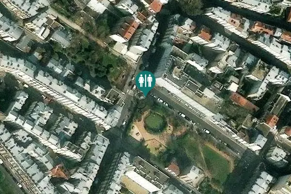 Satellite view of Rue Olivier Noyer 30 Toilet