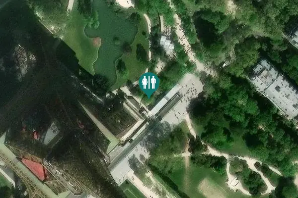 Satellite view of Toilette Tour Eiffel