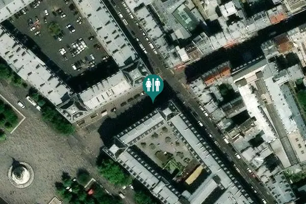 Satellite view of Rue du Faubourg du Temple 2 Toilet