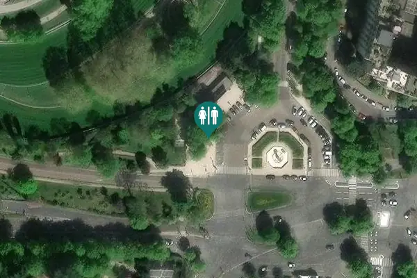 Satellite view of Place de la Porte d'Auteuil Toilet