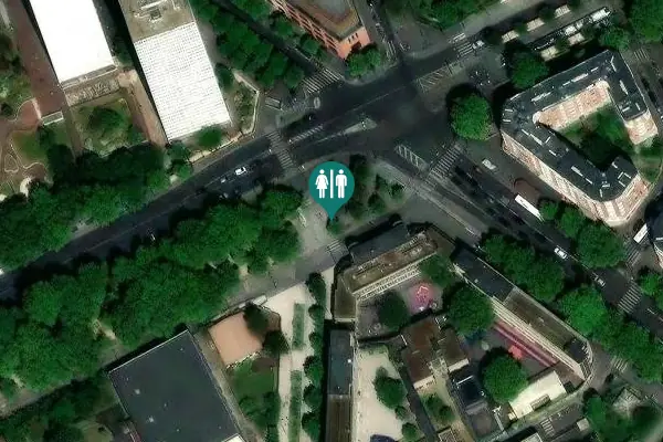 Satellite view of Boulevard Masséna 77 Toilet