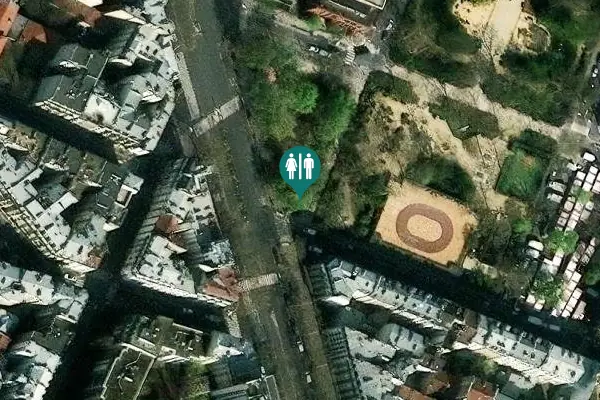 Satellite view of Place Gilbert Perroy Toilet