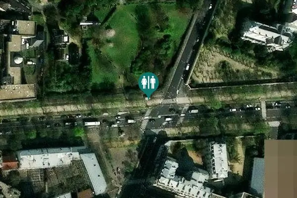 Satellite view of Boulevard Arago Toilet