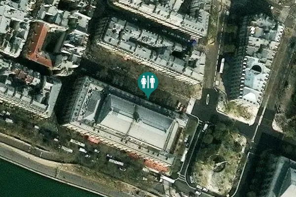 Satellite view of Place du Châtelet 1 Toilet
