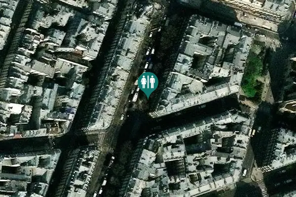 Satellite view of Boulevard de Sébastopol 82 Toilet
