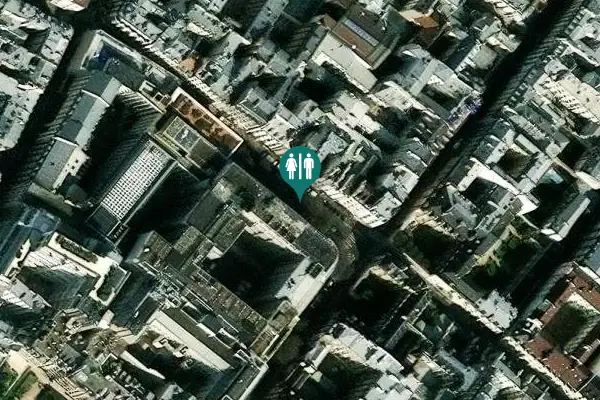 Satellite view of Rue Pastourelle 24 Toilet