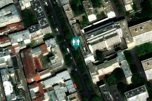 Satellite view of Avenue Philippe Auguste 39 Toilet