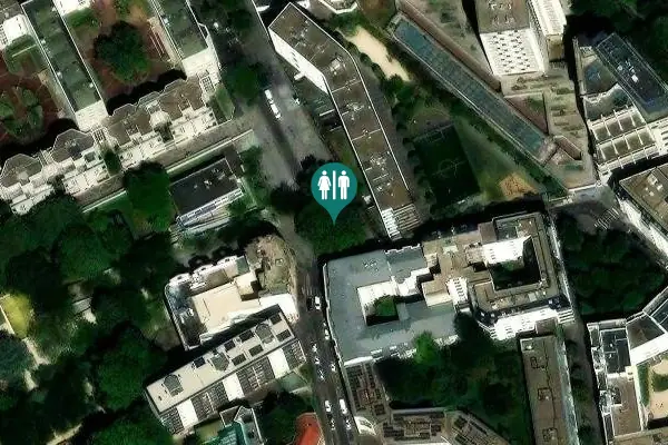 Satellite view of Place Carmen Toilet