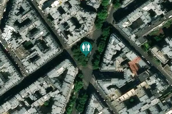 Satellite view of Place Aimé Maillart Toilet