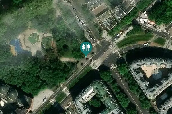 Satellite view of Paris Toilet