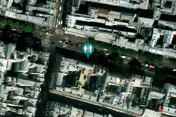 Satellite view of Boulevard Poissonnière 27 Toilet