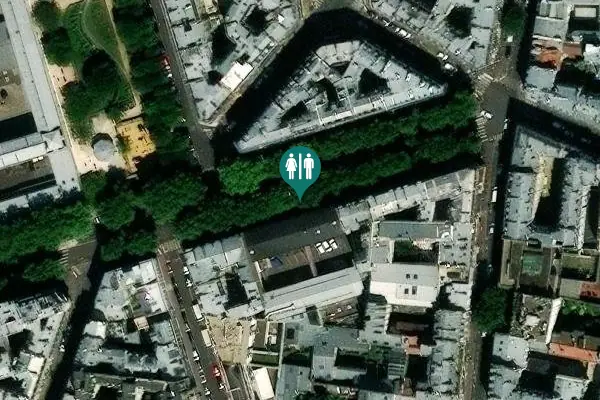 Satellite view of Avenue Trudaine 9 Toilet