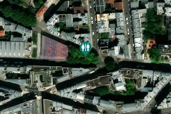 Satellite view of Place Cheikha-Remitti 1 Toilet