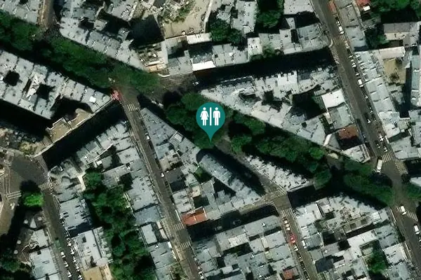 Satellite view of Place Jean Gabin Toilet