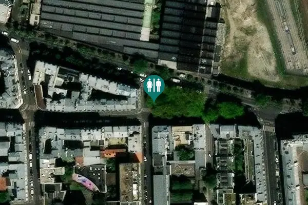 Satellite view of Rue Ernestine 29 Toilet
