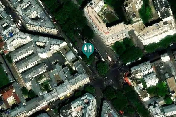 Satellite view of Promenade Jacques Delors Toilet