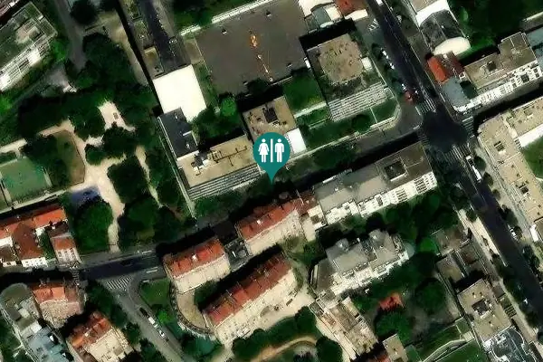 Satellite view of Rue de Ménilmontant 157 Toilet
