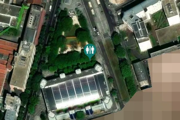Satellite view of Rue Antoinette Fouque Toilet