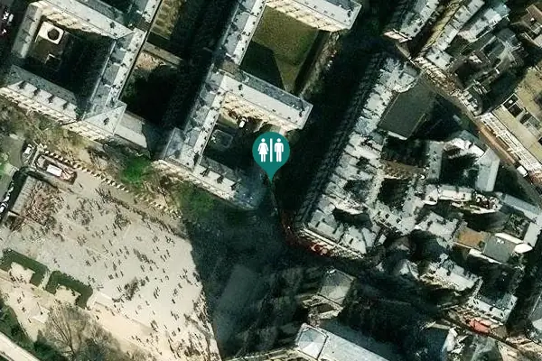 Satellite view of Rue d'Arcole 10 Toilet