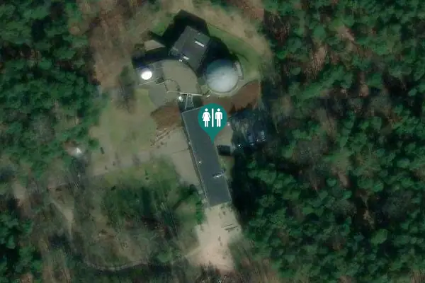 Satellite view of Planetariumweg 18-19 Toilet