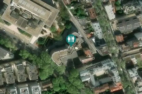 Satellite view of Avenue André Morizet 24 bis Toilet