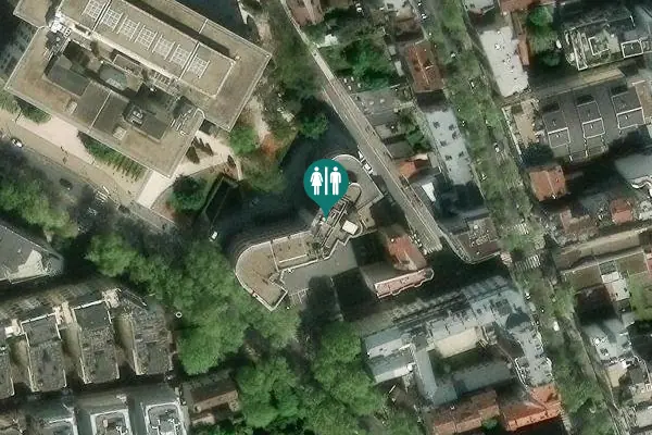 Satellite view of Avenue André Morizet 24 bis Toilet
