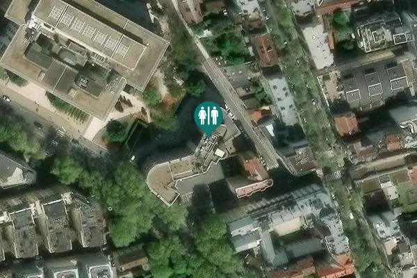 Satellite view of Avenue André Morizet 24 bis Toilet