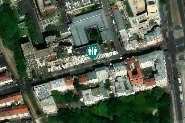Satellite view of Rue d'Avron 131 Toilet
