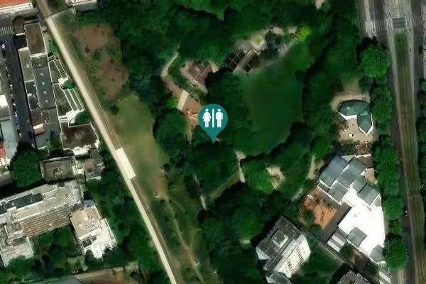 Satellite view of Petite Ceinture Toilet