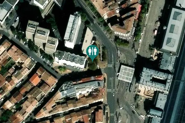 Satellite view of Place Casablanca 9 Toilet