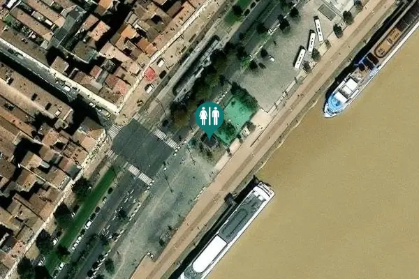 Satellite view of Quai des Chartrons Toilet