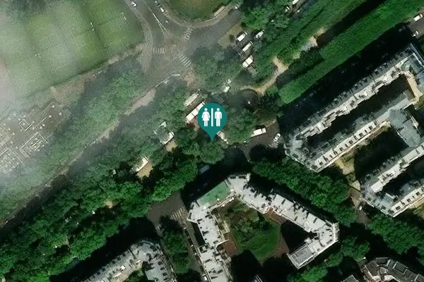 Satellite view of Avenue Émile et Armand Massard 1 Toilet