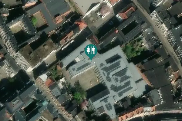 Satellite view of Rijschoolstraat 4 Toilet
