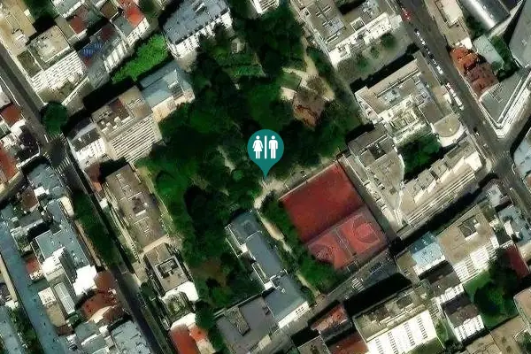 Satellite view of Passage de la Loi Toilet