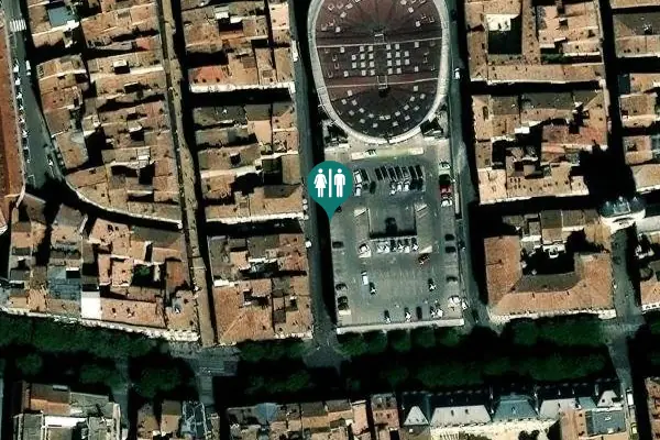 Satellite view of Place de la Ferme de Richemont 24 Toilet